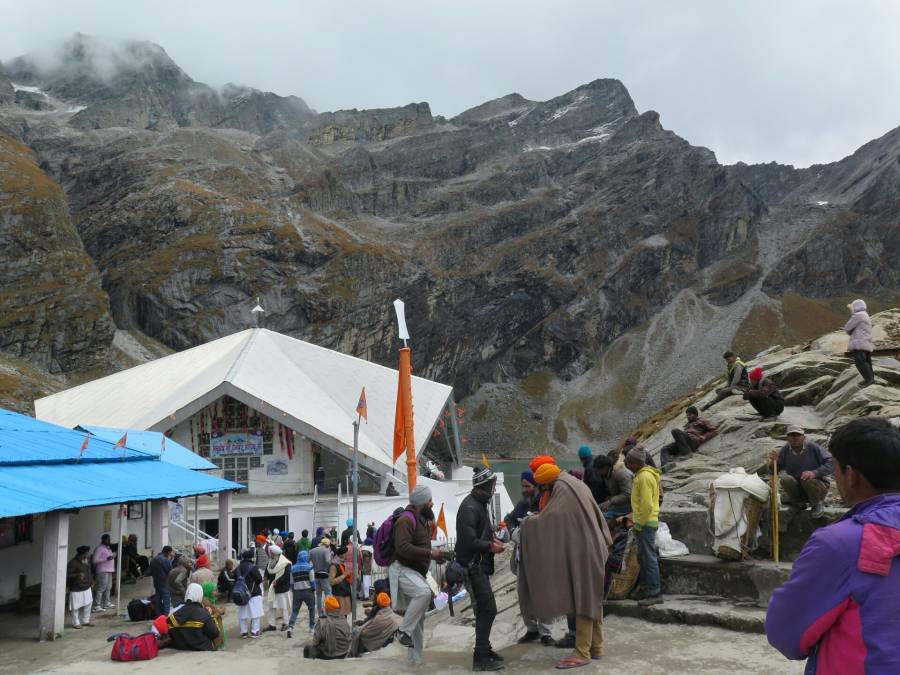 Chrám a Hemkund.