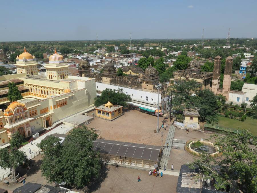 Orchha očima ptáků.