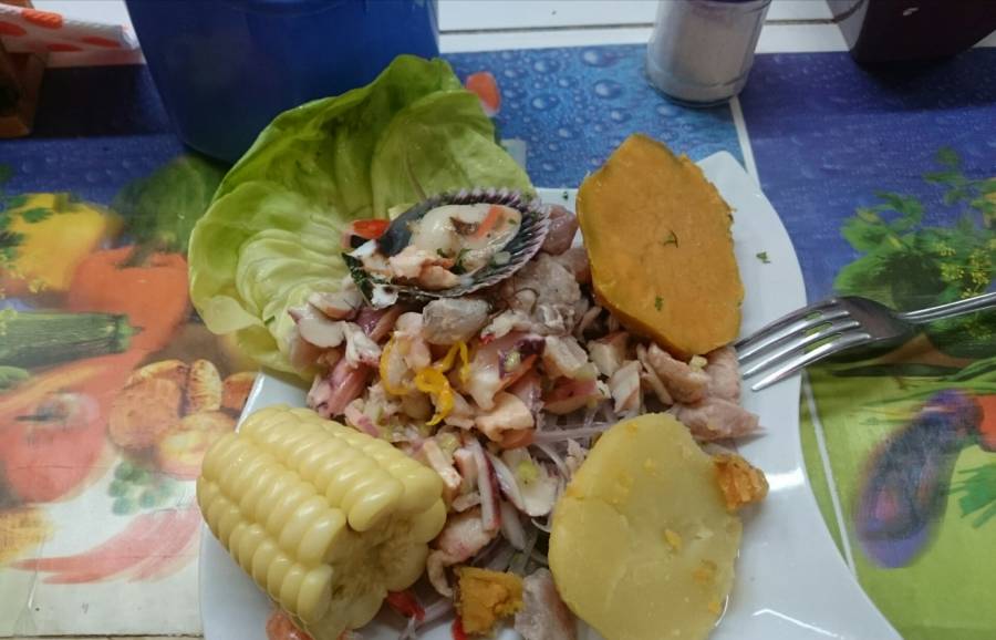 Skvělé Ceviche.