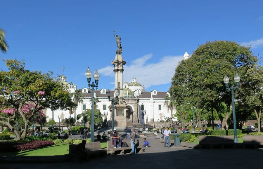 Catedral Metropolitana Quito (a náměstí nezávislosti)